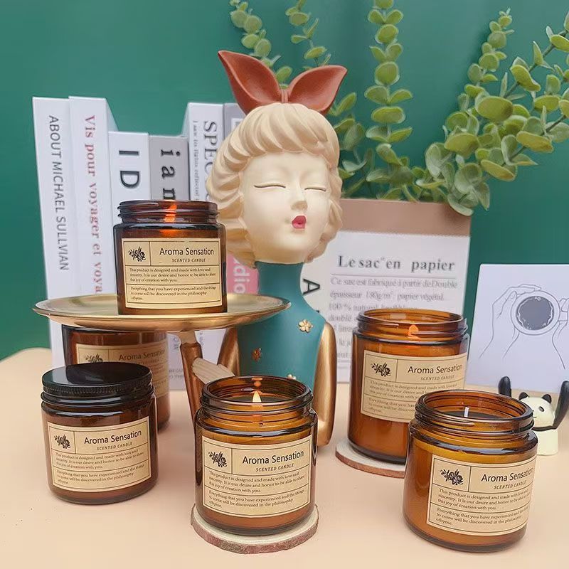 Romantické a dlouhotrvající aromaterapeutické svíčky pro domácí použití