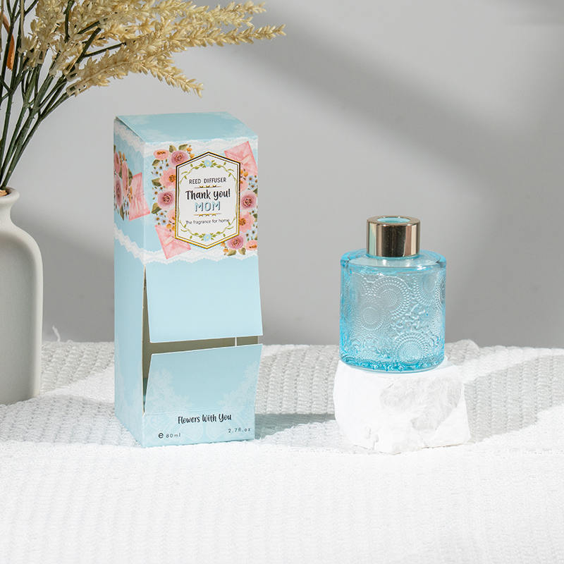 Mother'day Elegantní skleněná láhev rákosový difuzér - výrobce domácích vůní