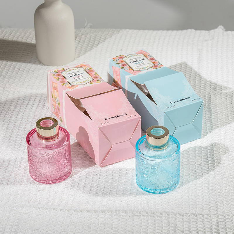 Mother'day Elegantní skleněná láhev rákosový difuzér - výrobce domácích vůní