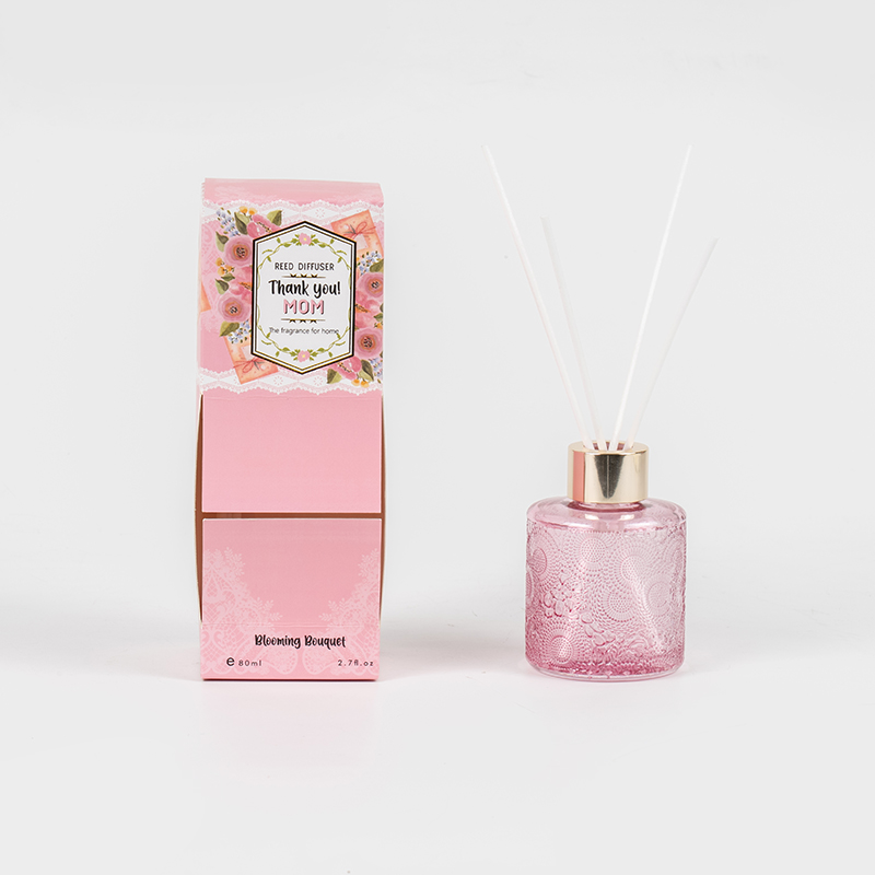 Mother'day Elegantní skleněná láhev rákosový difuzér - výrobce domácích vůní