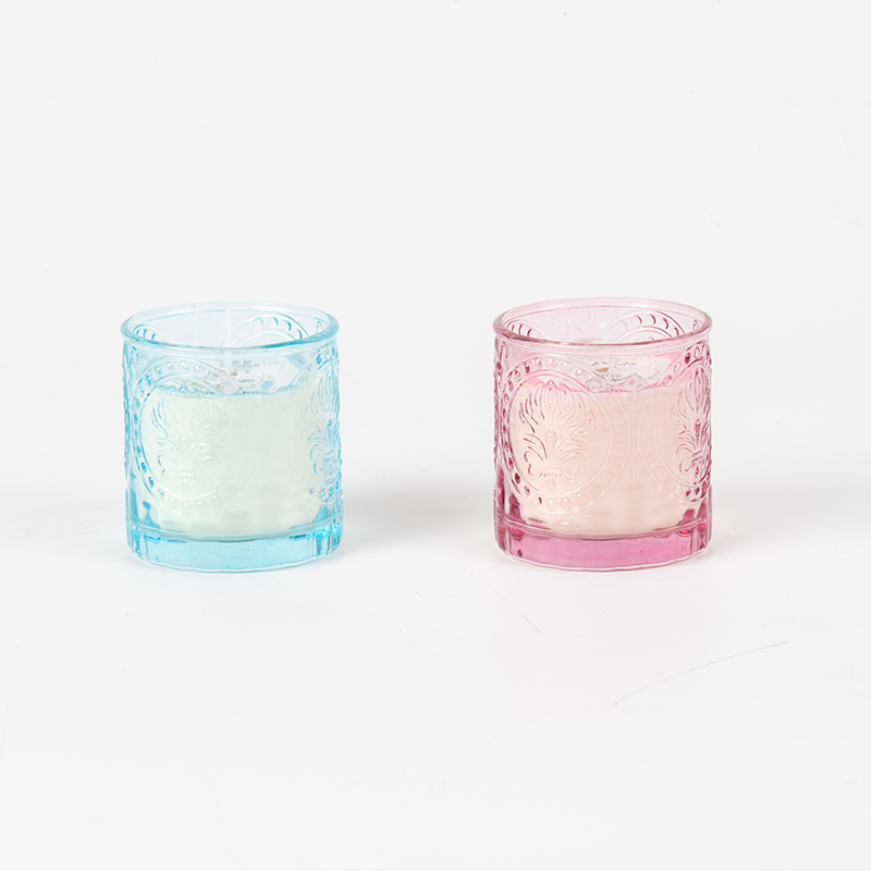 Elegantní skleněná lahvička ke Dni matek vonná svíčka - výrobce svíček ze sójového vosku